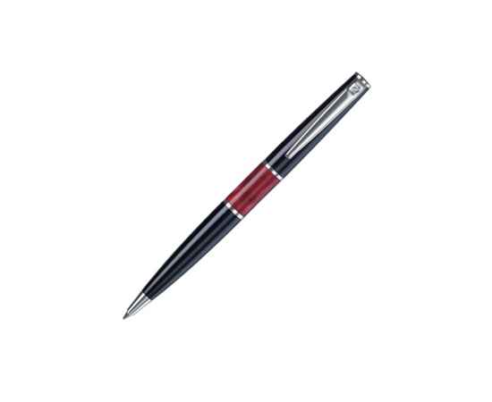 Ручка шариковая Libra, 417433, Цвет: черный,красный,серебристый