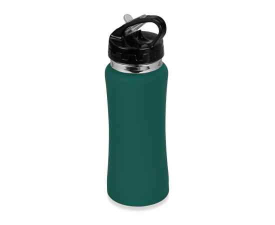 Бутылка спортивная из стали Коста-Рика, 600 мл, 828023, Цвет: зеленый, Объем: 600