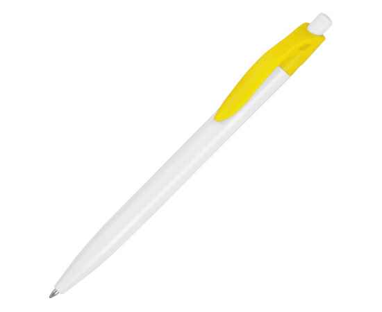 Ручка пластиковая шариковая Какаду, 15135.04, Цвет: белый,желтый