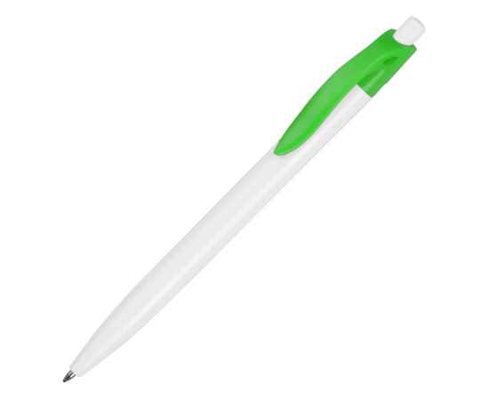 Ручка пластиковая шариковая Какаду, 15135.19, Цвет: зеленое яблоко,белый