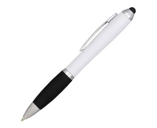 10639205 Ручка-стилус шариковая Nash, Цвет: белый, Размер: черные чернила