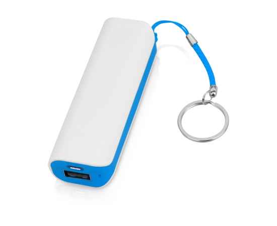 Портативное зарядное устройство Basis, 2000 mAh, 592412, Цвет: голубой,белый