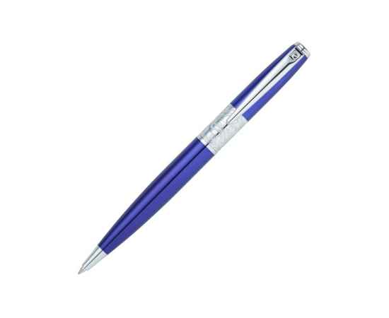 Ручка шариковая Baron, 417338, Цвет: синий,серебристый