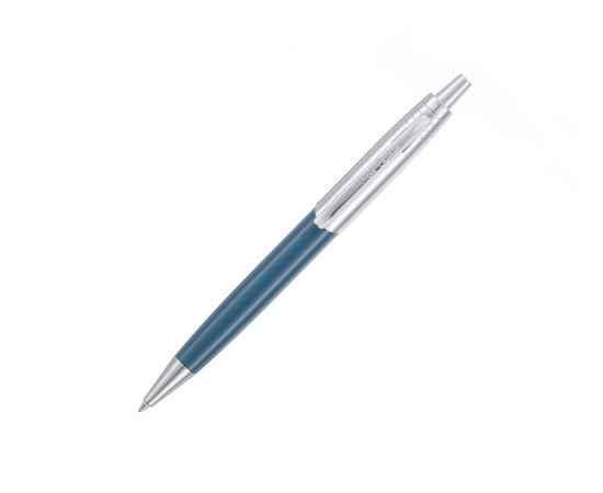 Ручка шариковая Easy, 417364, Цвет: серебристый,серо-голубой