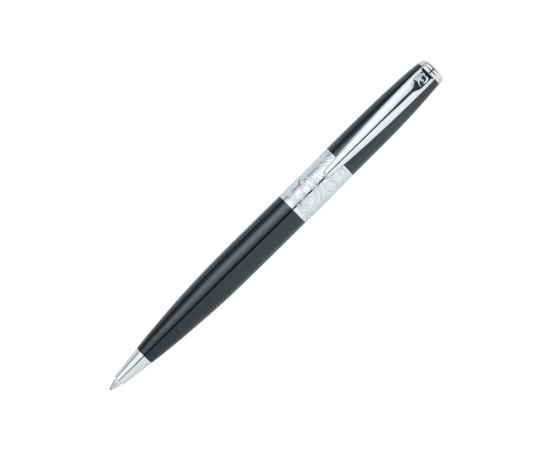 Ручка шариковая Baron, 417332, Цвет: черный,серебристый