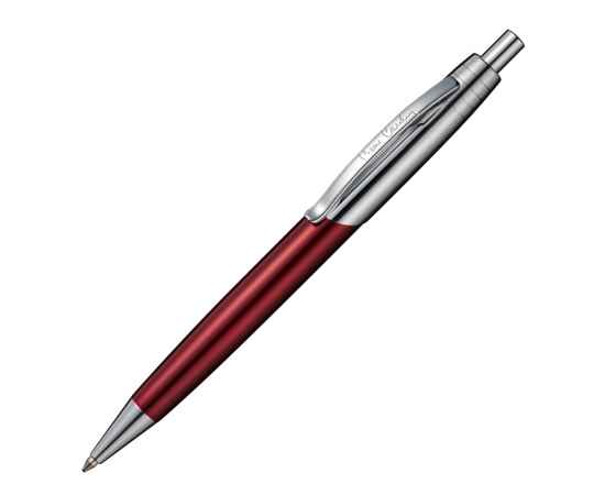 Ручка шариковая Easy, 417361, Цвет: красный,серебристый