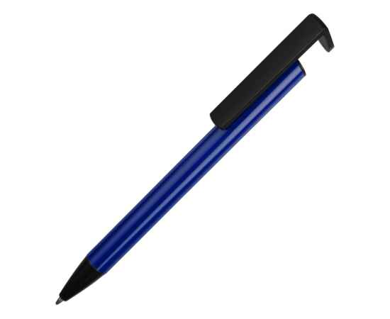 Ручка-подставка шариковая Кипер Металл, 304602, Цвет: черный,синий