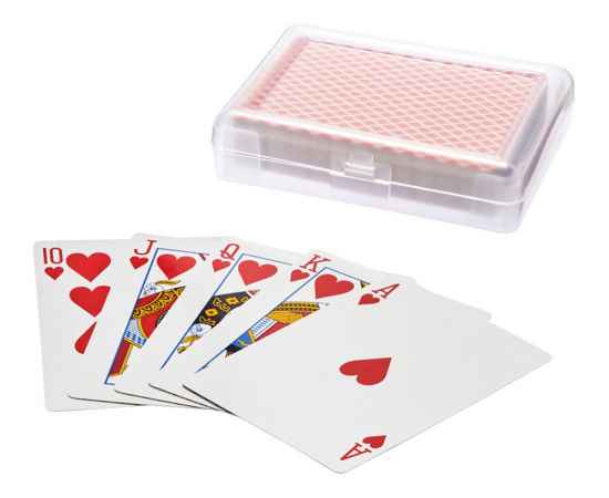 Карточная игра Reno, 11005202, Цвет: красный,прозрачный