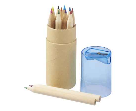 Набор карандашей, 10706800, Цвет: голубой,натуральный
