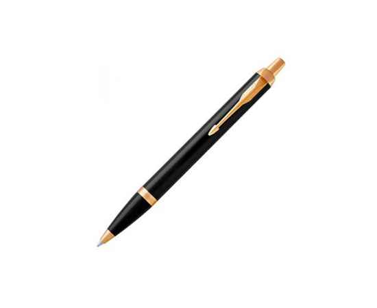 Ручка шариковая Parker IM Core Black GT, 1931666, Цвет: черный,золотистый