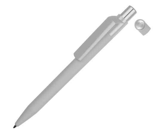 Ручка пластиковая шариковая On Top SI Gum soft-touch, 187923.17, Цвет: серый
