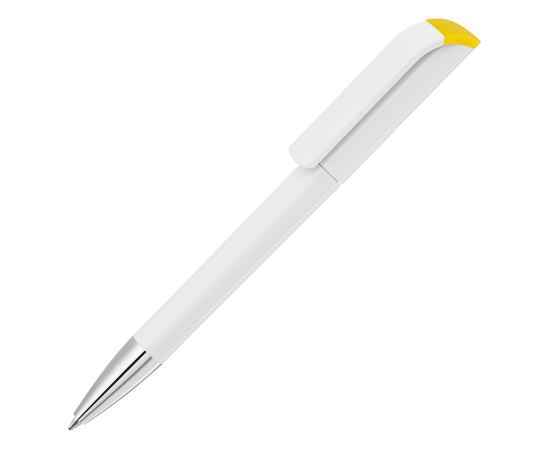 Ручка пластиковая шариковая Effect SI, 187921.04, Цвет: белый,желтый