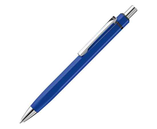 Ручка металлическая шариковая шестигранная Six, 187920.02, Цвет: синий
