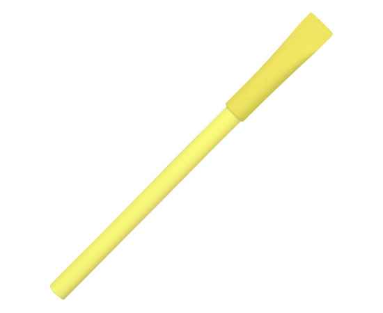 Ручка из переработанной бумаги с колпачком Recycled, 12600.04, Цвет: желтый