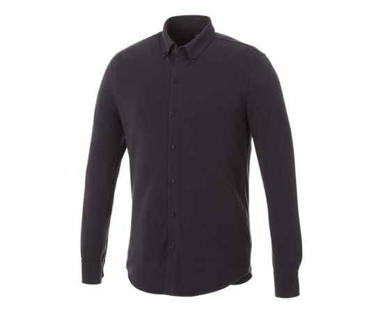 Рубашка Bigelow мужская с длинным рукавом, XS, 3817689XS, Цвет: серый, Размер: XS