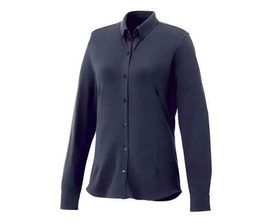 Рубашка Bigelow женская с длинным рукавом, L, 3817749L, Цвет: темно-синий, Размер: L