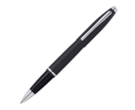 Ручка-роллер Calais, 421217, Цвет: черный,черный глянцевый