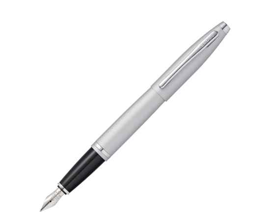 Ручка перьевая Calais, 421214, Цвет: черный,серебристый матовый