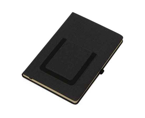 Блокнот А5 Pocket с карманом для телефона, 787157, Цвет: черный