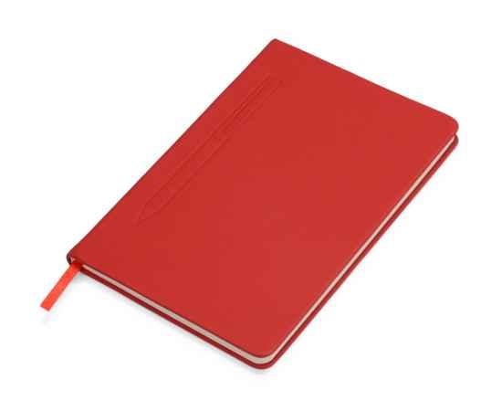 Блокнот А5 Magnet soft-touch с магнитным держателем для ручки, A5, 781141, Цвет: красный, Размер: A5