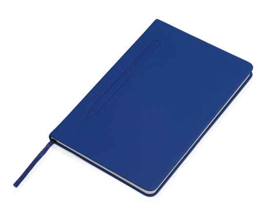 Блокнот А5 Magnet soft-touch с магнитным держателем для ручки, A5, 781142, Цвет: синий, Размер: A5