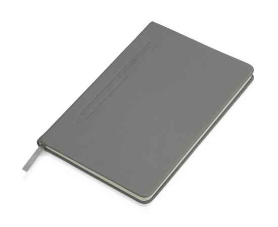 Блокнот А5 Magnet soft-touch с магнитным держателем для ручки, A5, 781144, Цвет: серый, Размер: A5