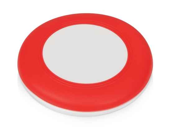 590901 Беспроводное зарядное устройство Disc со встроенным кабелем 2 в 1, Цвет: красный