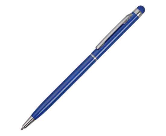 Ручка-стилус металлическая шариковая Jucy, 11571.02, Цвет: синий