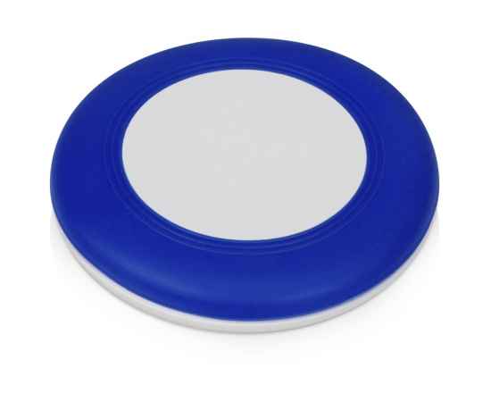590902 Беспроводное зарядное устройство Disc со встроенным кабелем 2 в 1, Цвет: синий