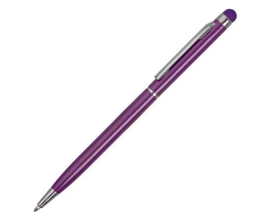 Ручка-стилус металлическая шариковая Jucy, 11571.14, Цвет: фиолетовый