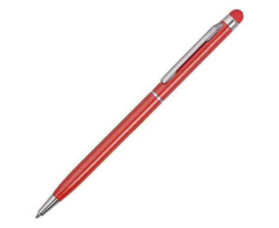 Ручка-стилус металлическая шариковая Jucy, 11571.01, Цвет: красный