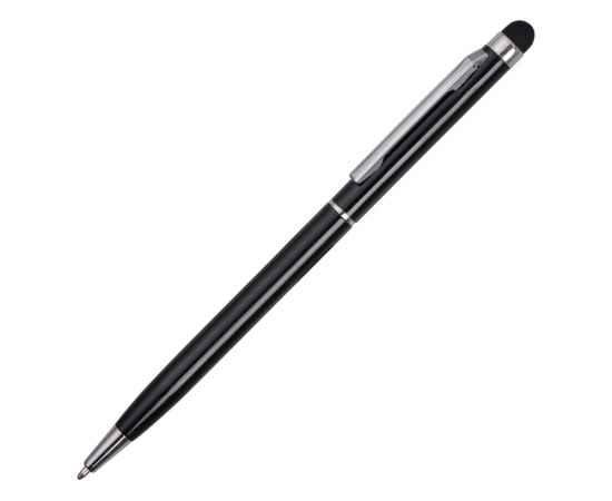Ручка-стилус металлическая шариковая Jucy, 11571.07, Цвет: черный