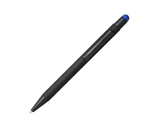 Ручка-стилус металлическая шариковая Dax soft-touch, 10741701, Цвет: черный