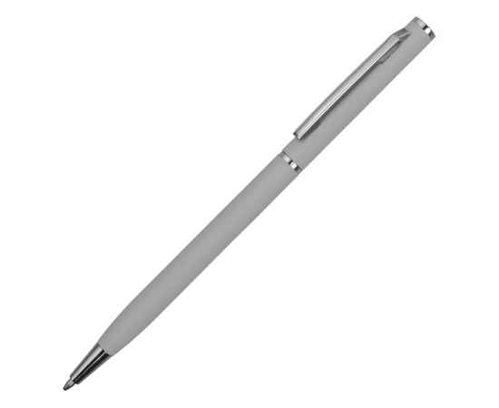 Ручка металлическая шариковая Атриум софт-тач, 18312.00, Цвет: серый
