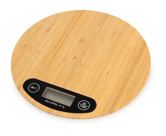 Бамбуковые кухонные весы Scale, 694208