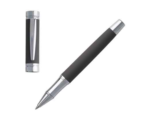 Ручка-роллер Zoom Soft Taupe, черный,серебристый, NSG9145X, Цвет: черный,серебристый