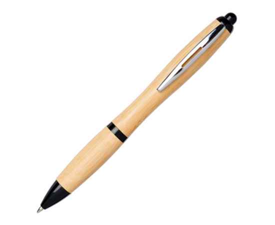 Ручка шариковая Nash из бамбука, 10737801, Цвет: черный,натуральный