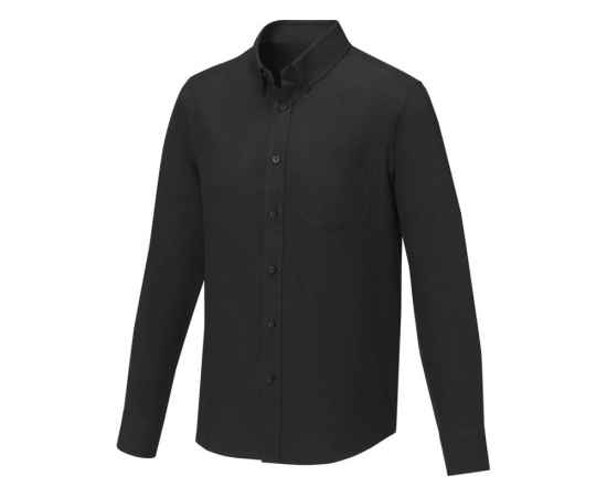 Рубашка Pollux мужская с длинным рукавом, XS, 3817890XS, Цвет: черный, Размер: XS