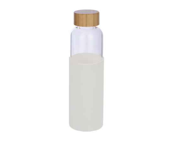 Стеклянная бутылка для воды в силиконовом чехле Refine, 887316, Цвет: белый,прозрачный, Объем: 550