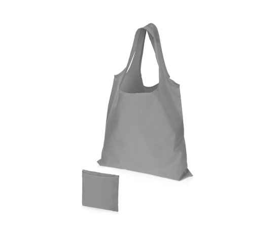 Складная сумка Reviver из переработанного пластика, 952027, Цвет: серый