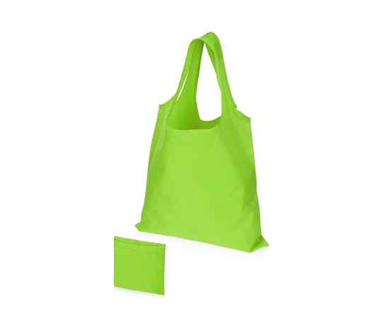 Складная сумка Reviver из переработанного пластика, 952003, Цвет: зеленое яблоко