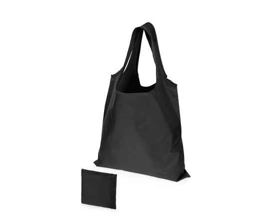 Складная сумка Reviver из переработанного пластика, 952018, Цвет: черный