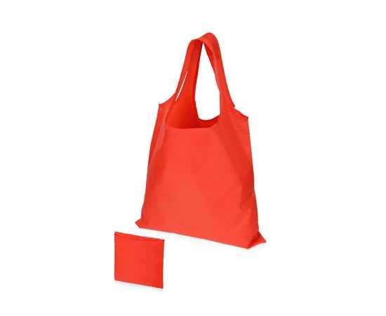 Складная сумка Reviver из переработанного пластика, 952011, Цвет: красный