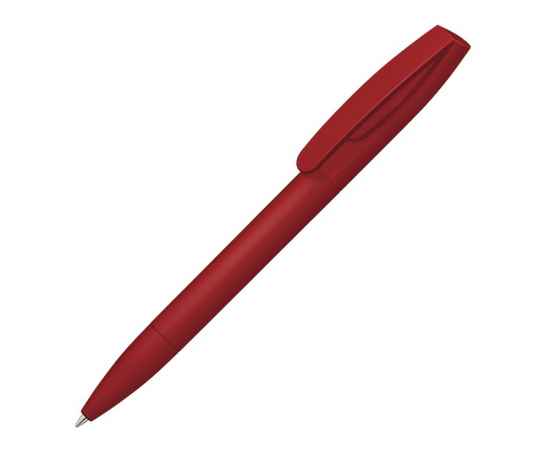 Ручка шариковая пластиковая Coral Gum , soft-touch, 187976.01, Цвет: красный