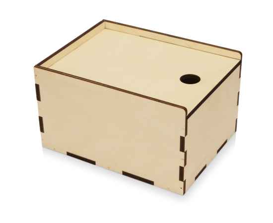 Деревянная подарочная коробка-пенал, М, M, 625300, Цвет: натуральный, Размер: M