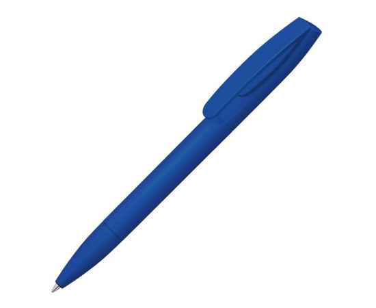 Ручка шариковая пластиковая Coral Gum , soft-touch, 187976.02, Цвет: синий