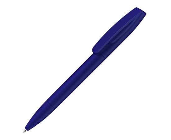 Ручка шариковая пластиковая Coral, 187975.22, Цвет: темно-синий