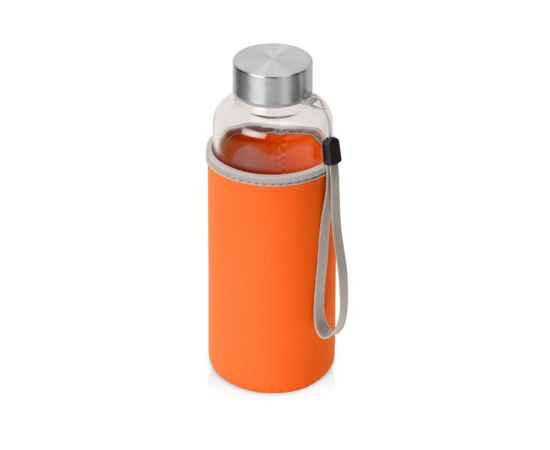 Бутылка для воды Pure c чехлом, 887323, Цвет: оранжевый, Объем: 420