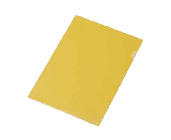 Папка-уголок А4, глянцевая, 19202.04, Цвет: желтый