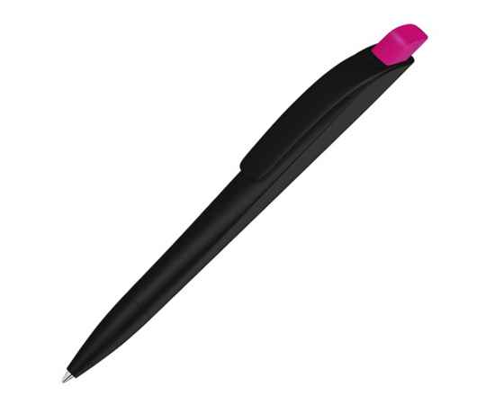 Ручка шариковая пластиковая Stream, 187903.11, Цвет: черный,розовый